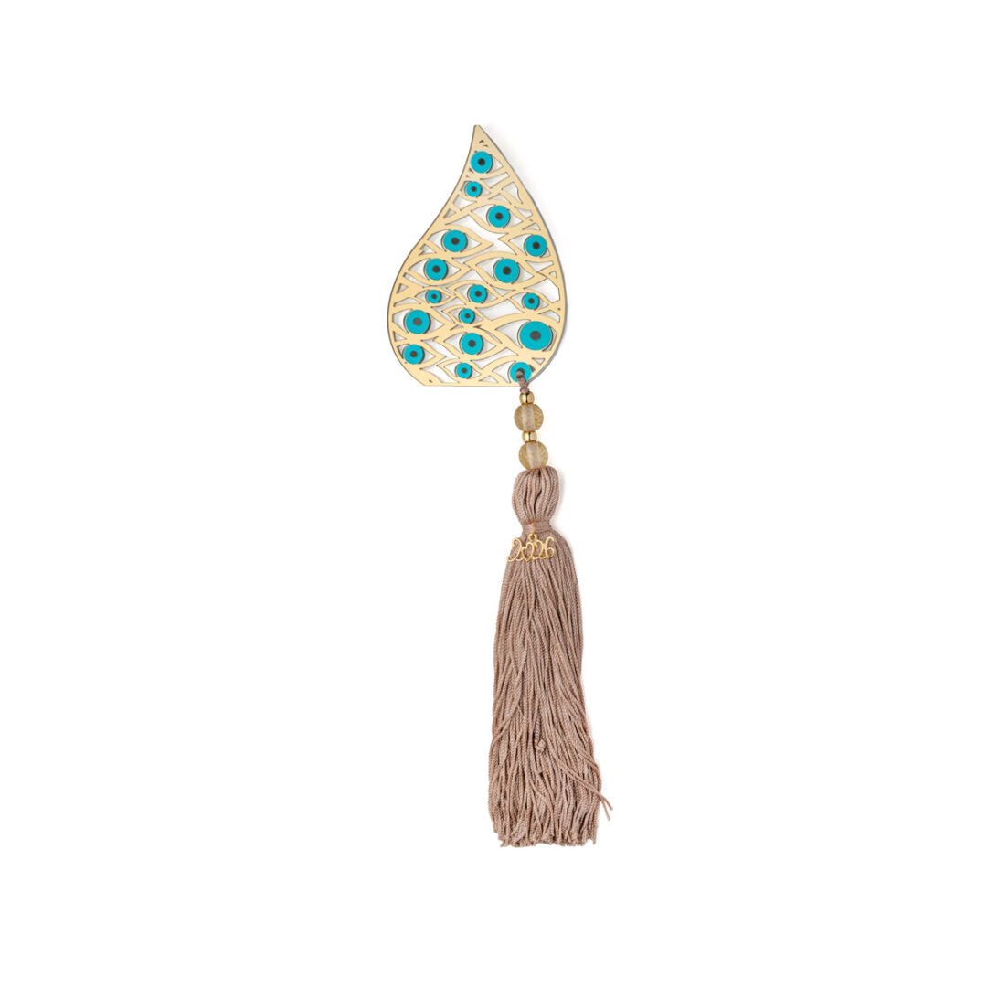 Acrylic Decorative Evil Eyes Teardrop Charm