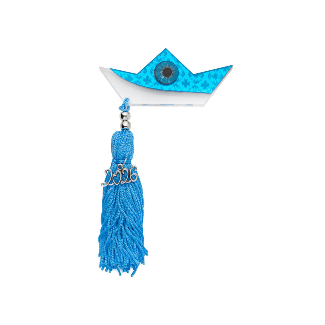 Acrylic Evil Eye Ship Lucky Charm