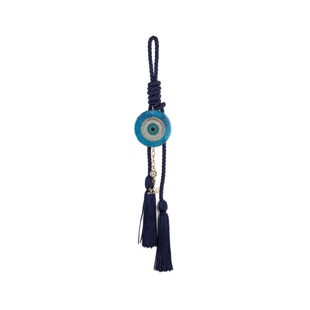 Glass Evil Eye Curtain Bandage Lucky Charm