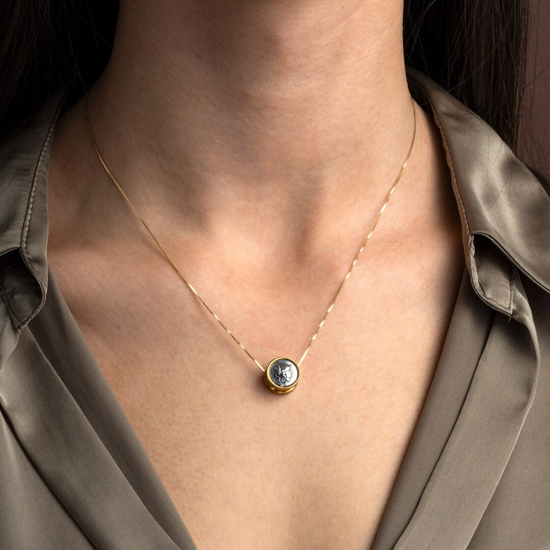 Greek Charm – Sterling Silver