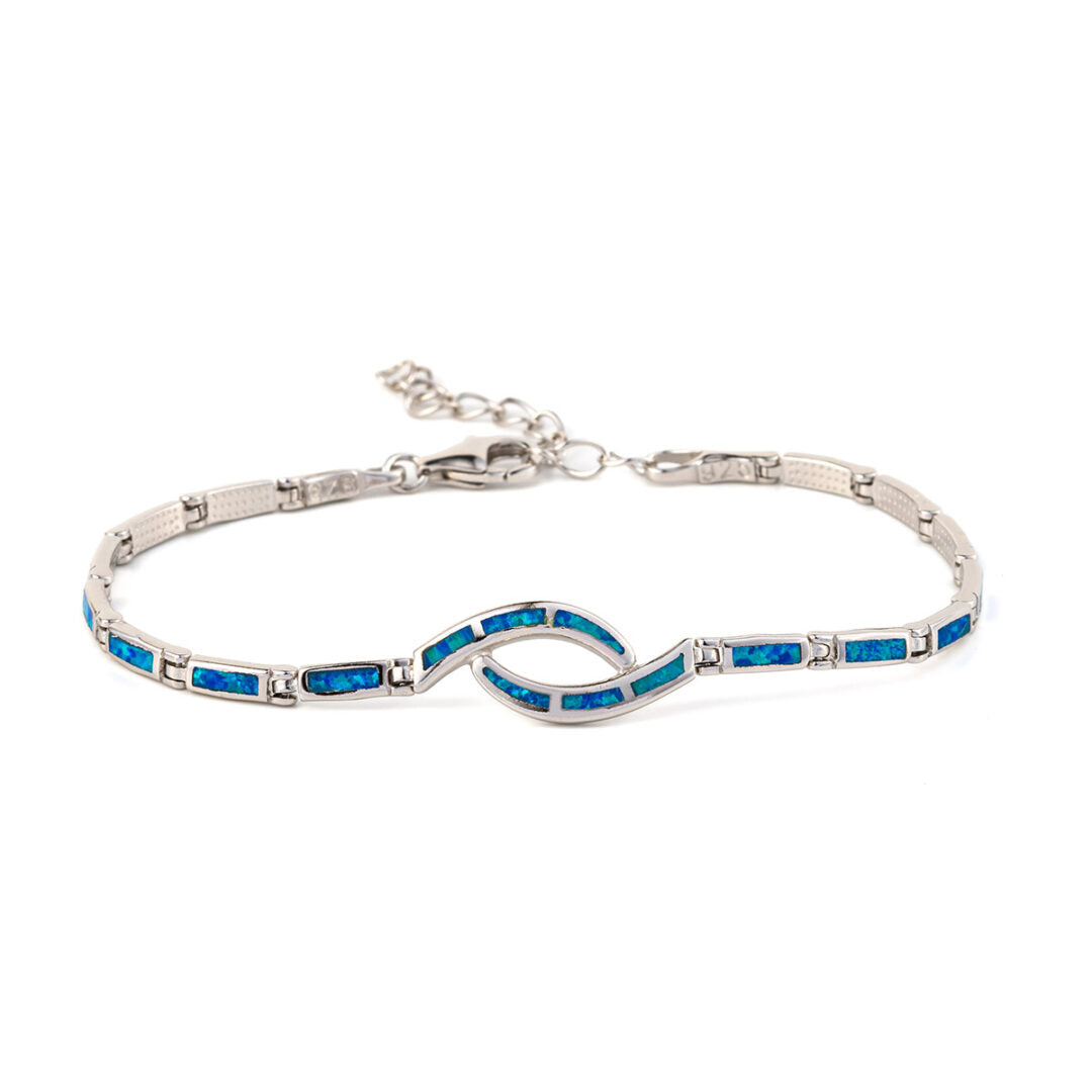 Opal Bracelet 925 Sterling Silver