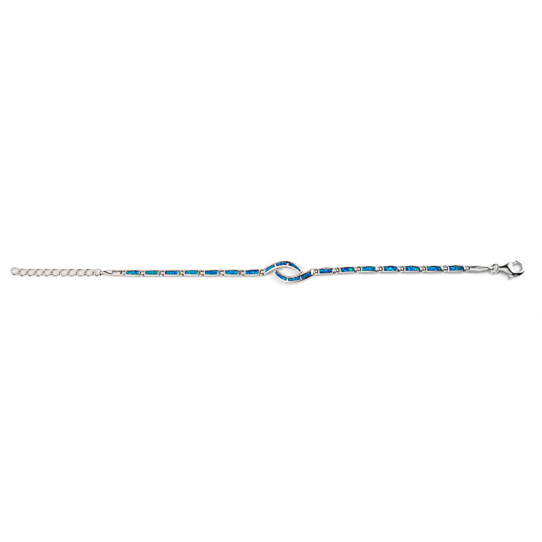 Opal Bracelet 925 Sterling Silver
