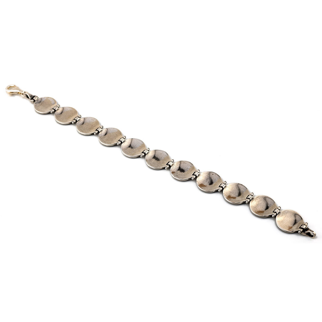 Phaistos Discs Bracelet - 925 Sterling Silver