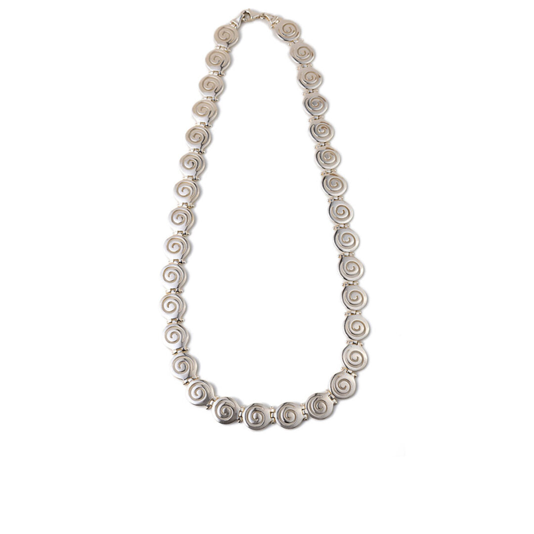 Silver Circle of Life Necklace