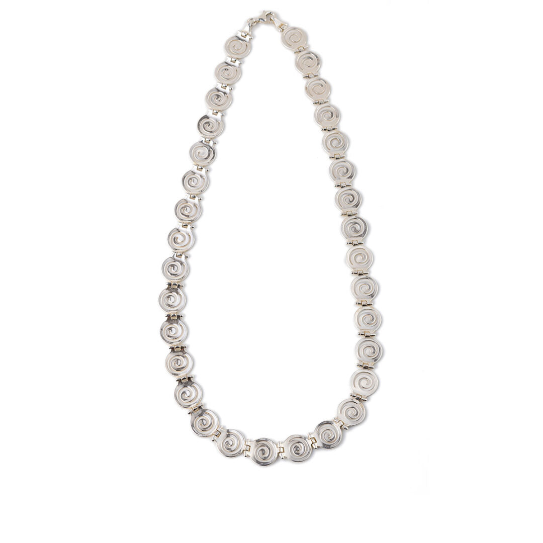 Silver Circle of Life Necklace