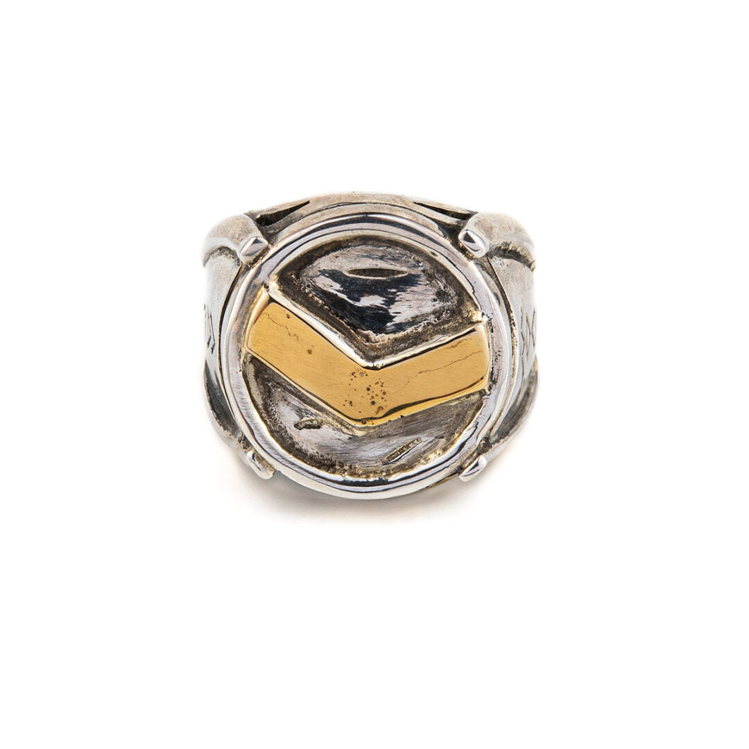 Spartan Shield Ring - 925 Sterling Silver