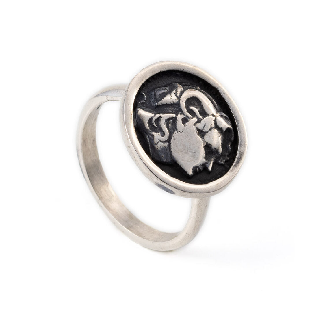 Alexander The Great Ring - 925 Sterling Silver