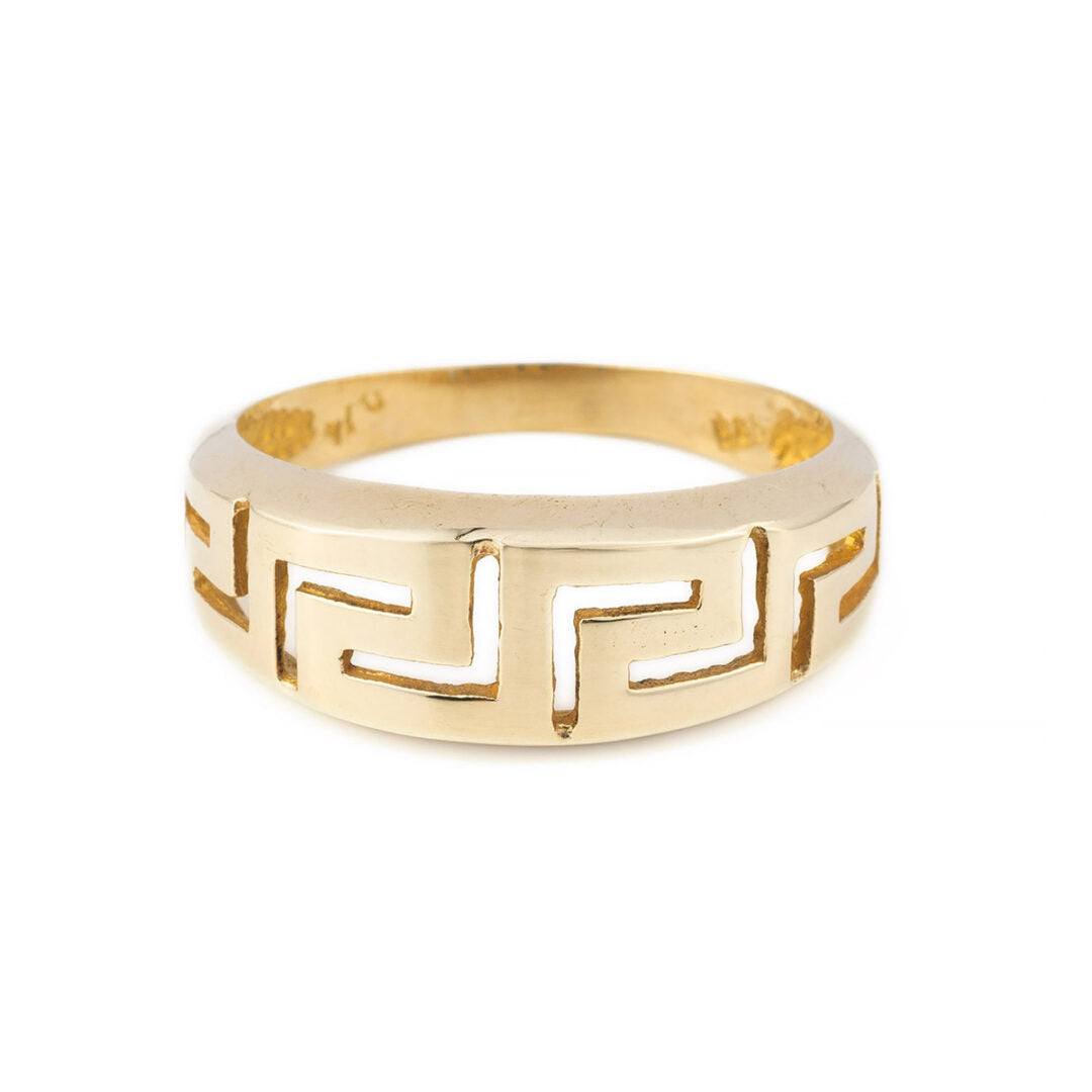 Meandros Ring 14K Gold