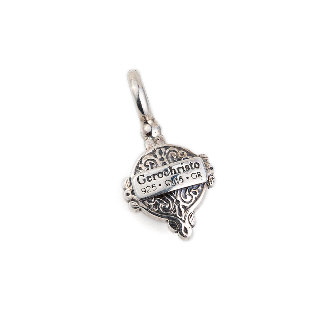 Gerochristo – Semeli Pendant with Pearl in Sterling Silver