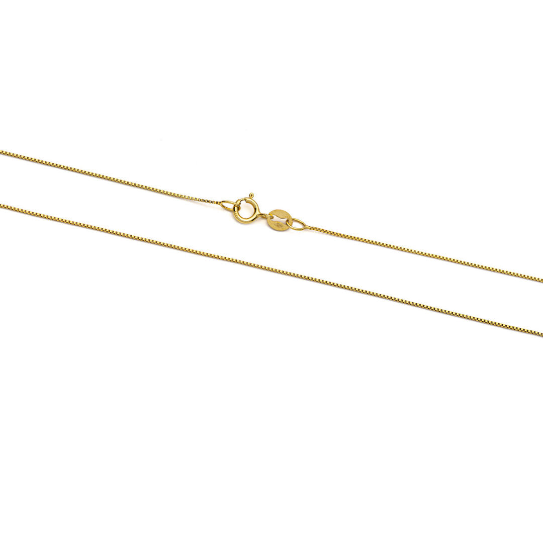 Box Chain - 925 Sterling Silver and Gold Plated