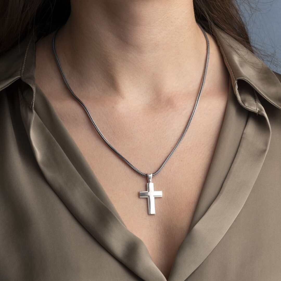 Cross Pendant in Sterling Silver 925