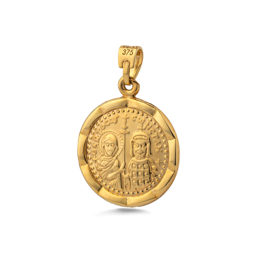 Konstantinato Pendant – 9K Gold