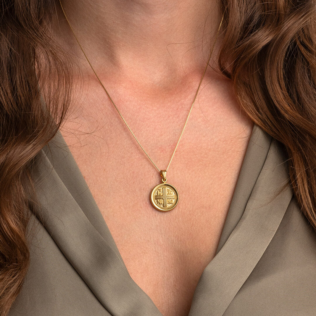 Konstantinato Pendant – 9K Gold
