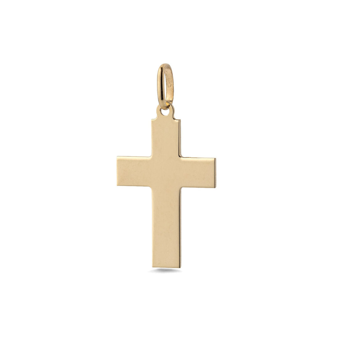 Crucifix Jesus Cross Gold Pendant