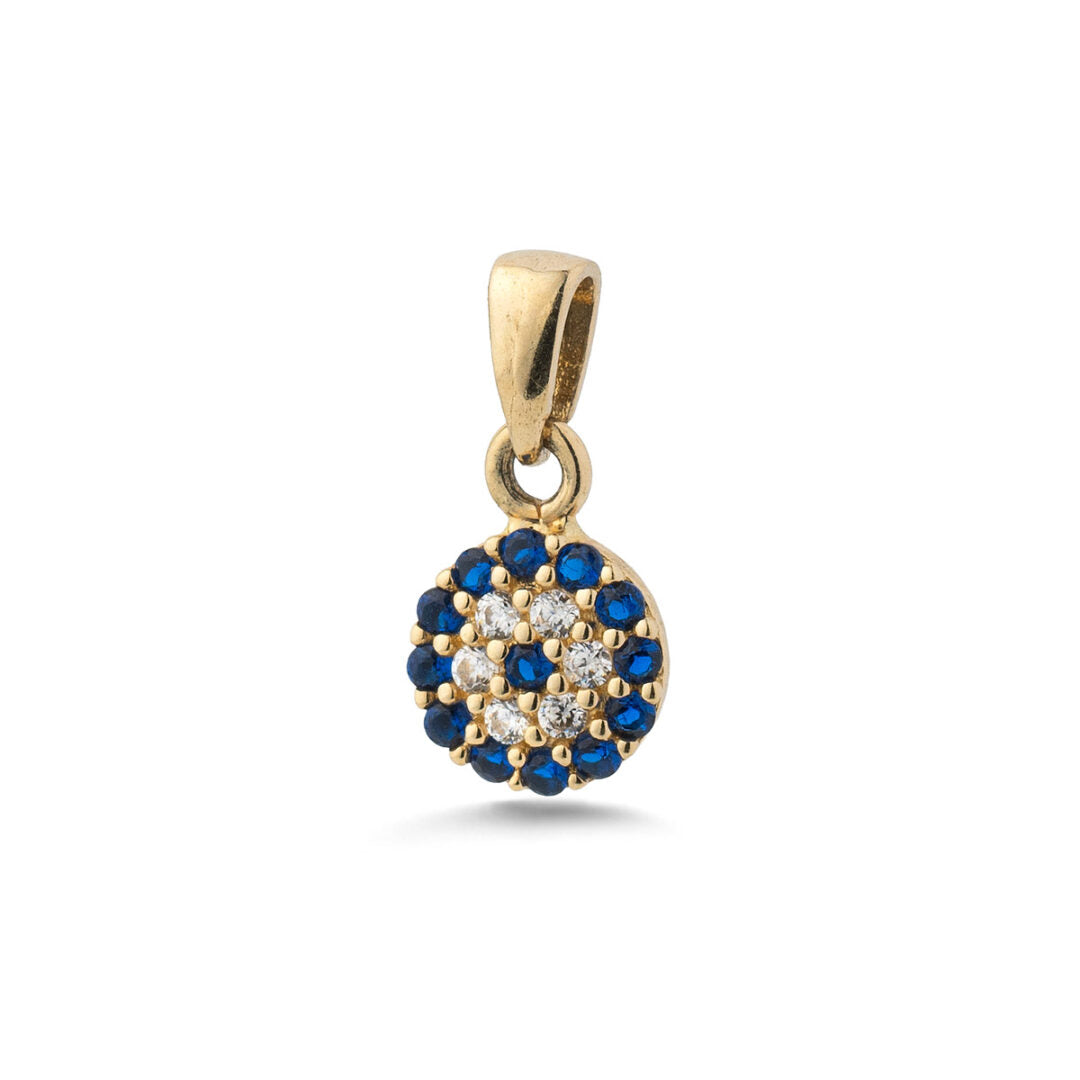 Evil Eye Pendant – 9k Gold