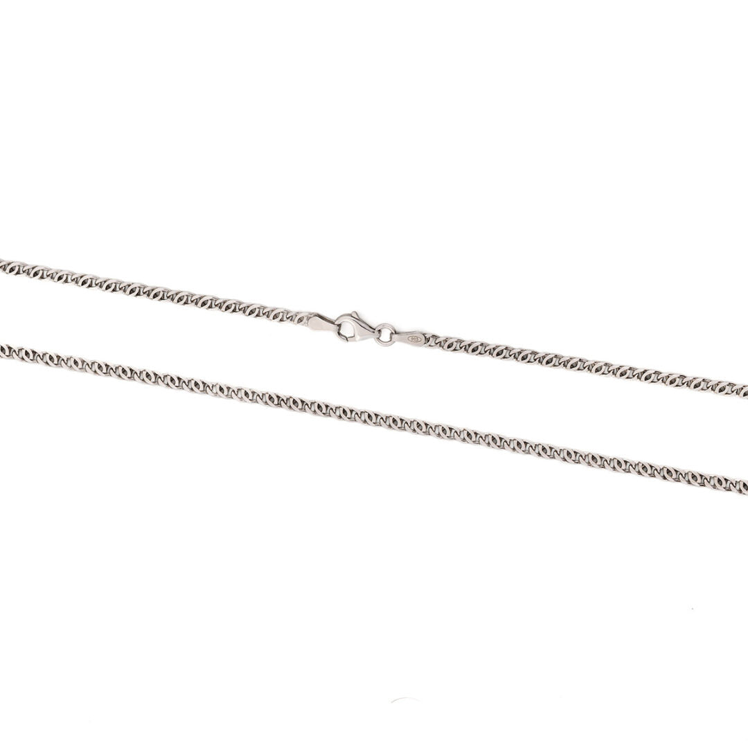 Tiny Partridge Eye Chain in 925 Sterling Silver