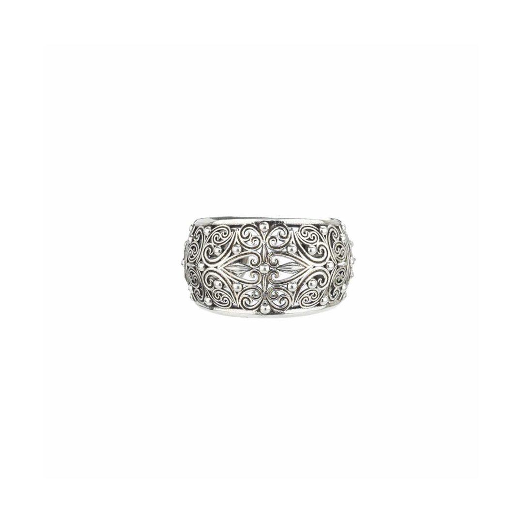 Gerochristo - Kallisto Ring in oxidized silver 925