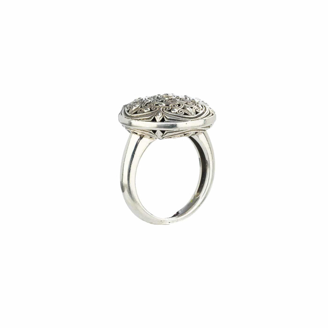 Gerochristo - Kallisto Ring oxidized silver 925