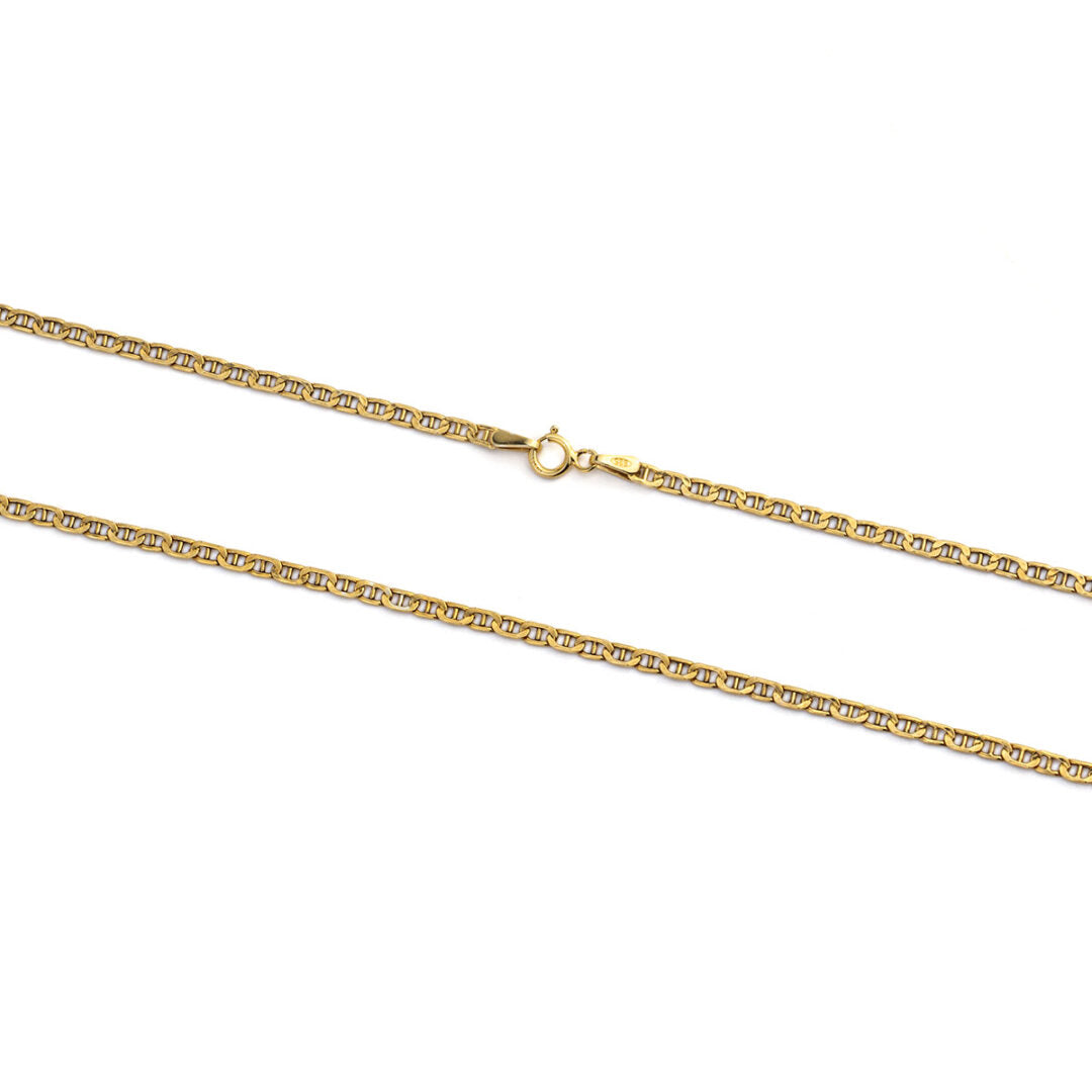 Αλυσίδα Mariner – Ασήμι 925 επιχρυσωμένη