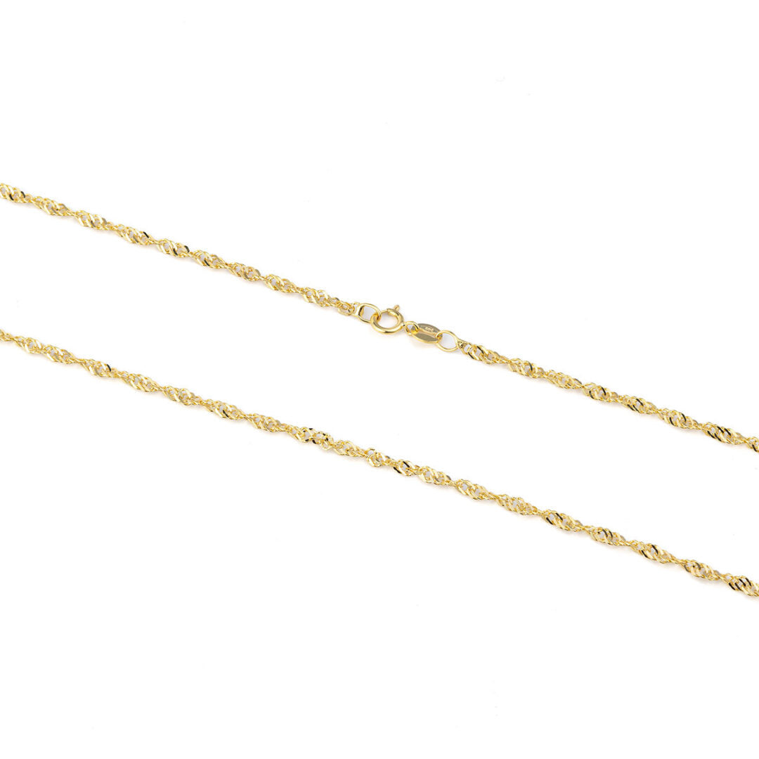 Twisted Chain 14k Gold