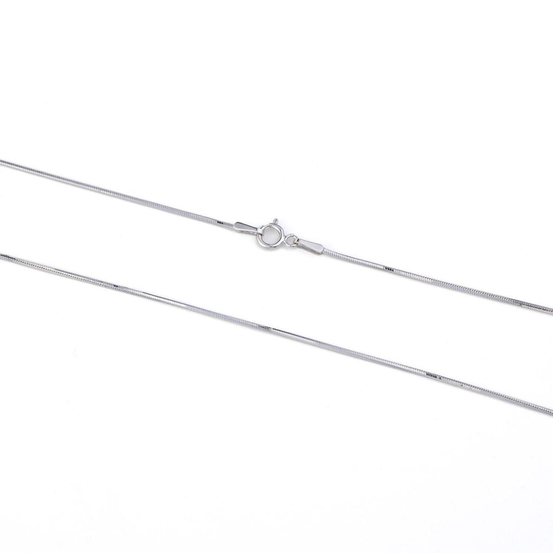 14k White Gold Snake Chain