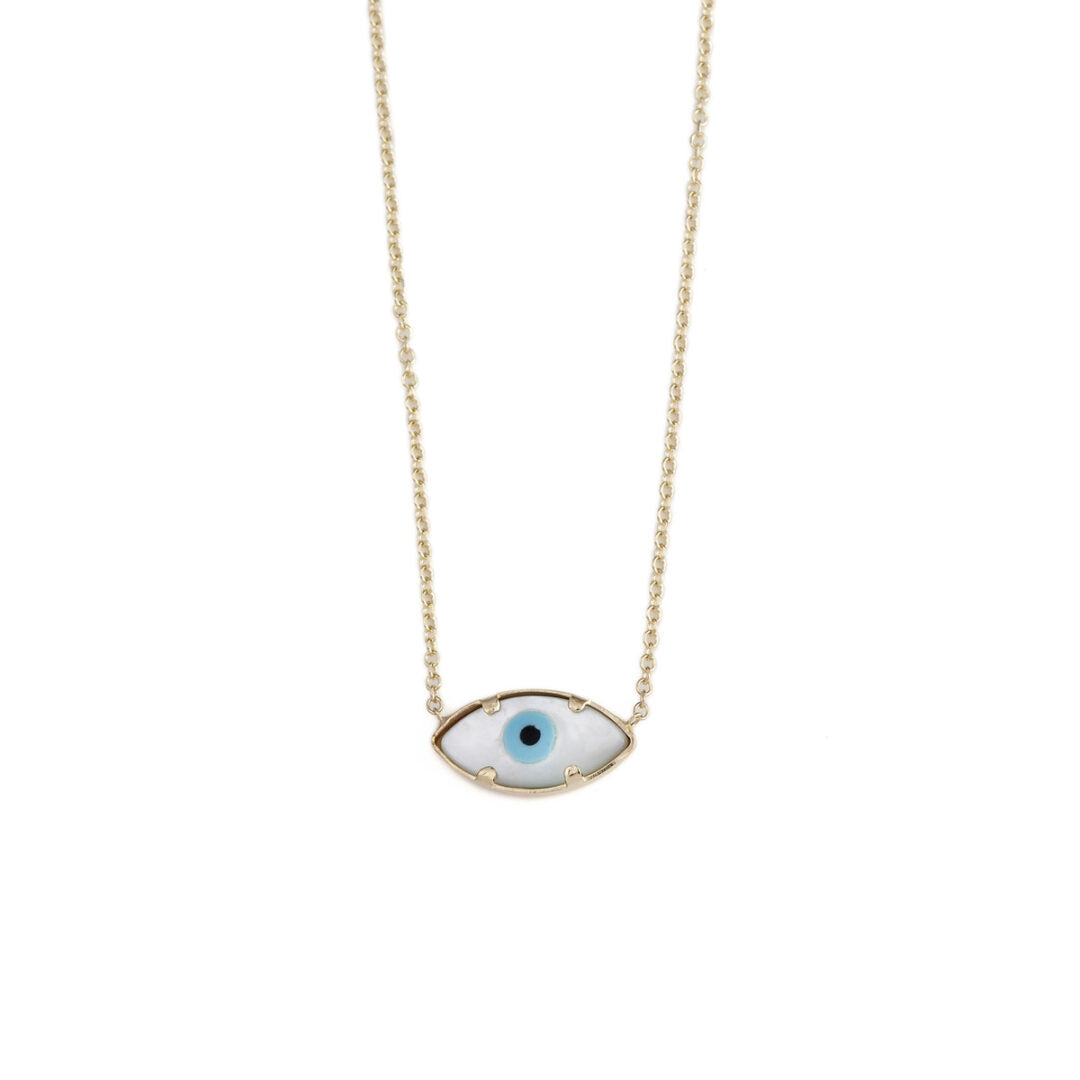 Eye Necklace – 9K Gold