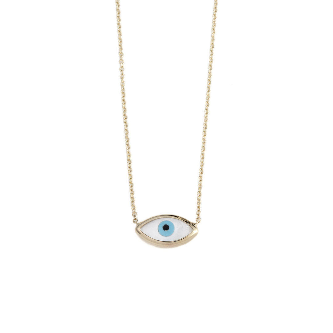 Eye Necklace – 9K Gold