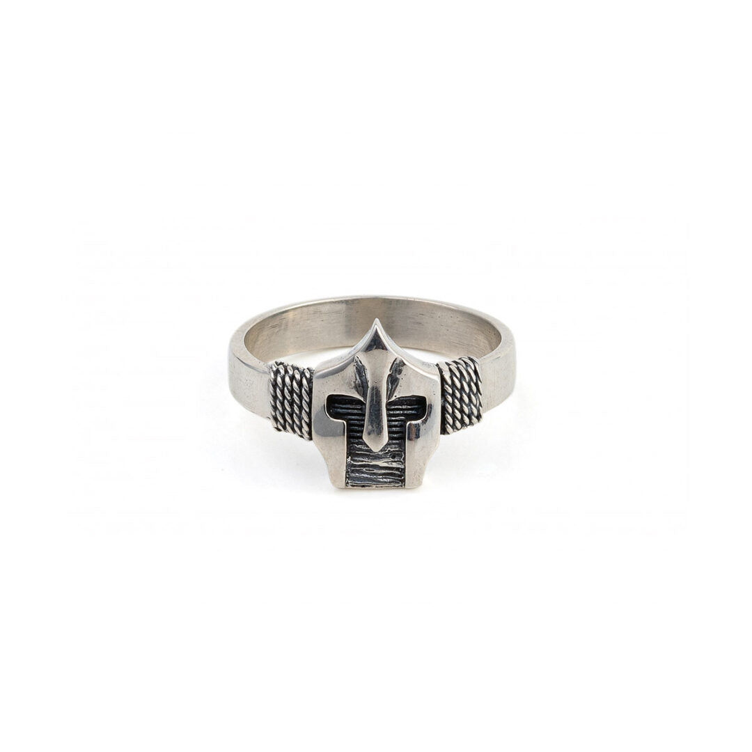 Spartan Helmet Ring - 925 Sterling Silver
