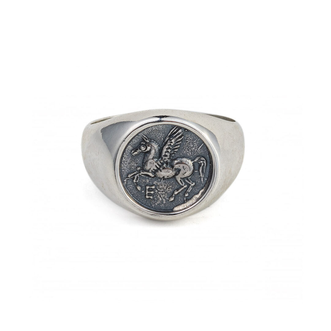 Pegasus Sterling Silver Ring