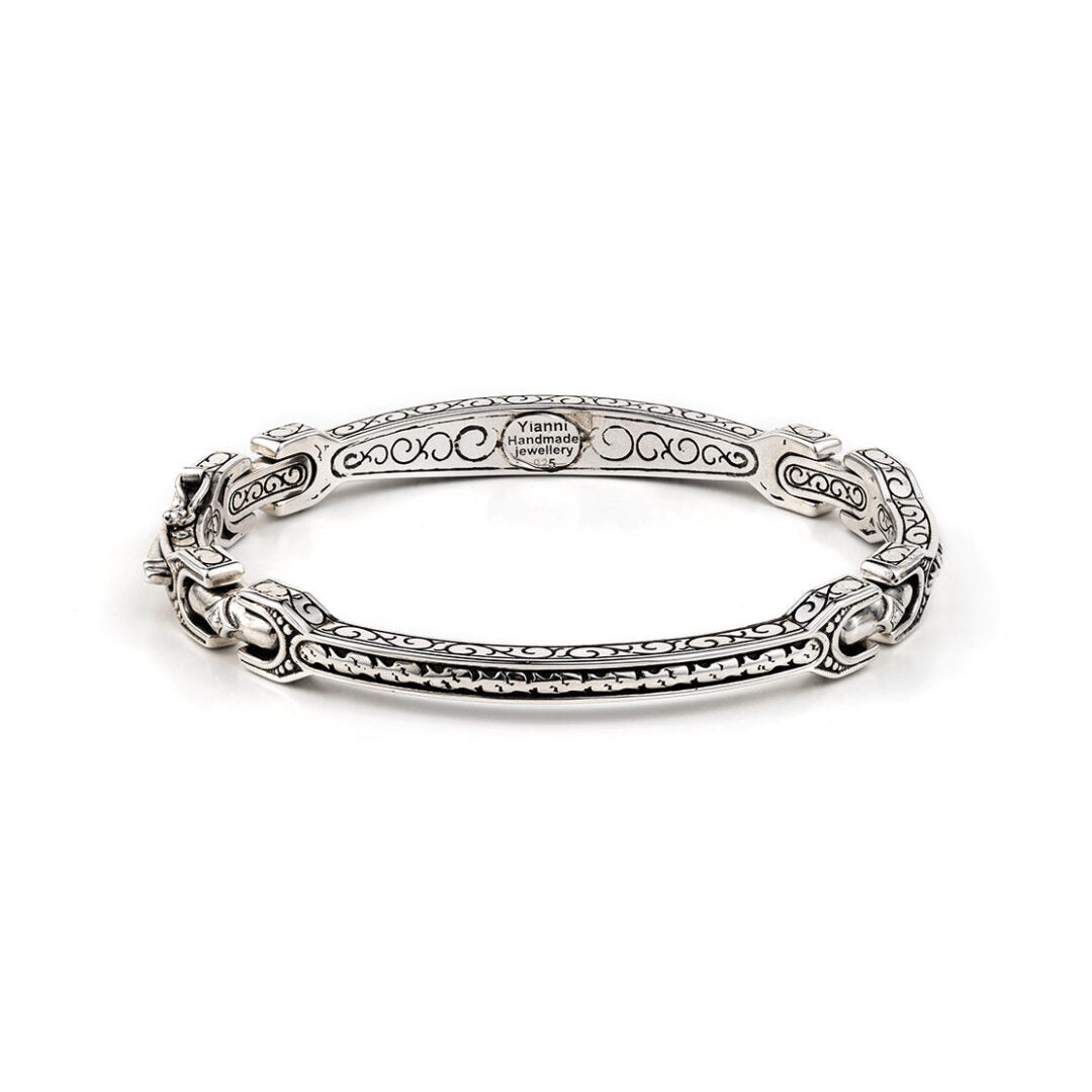 Bangle Bracelet – Sterling Silver Yianni Jewelry