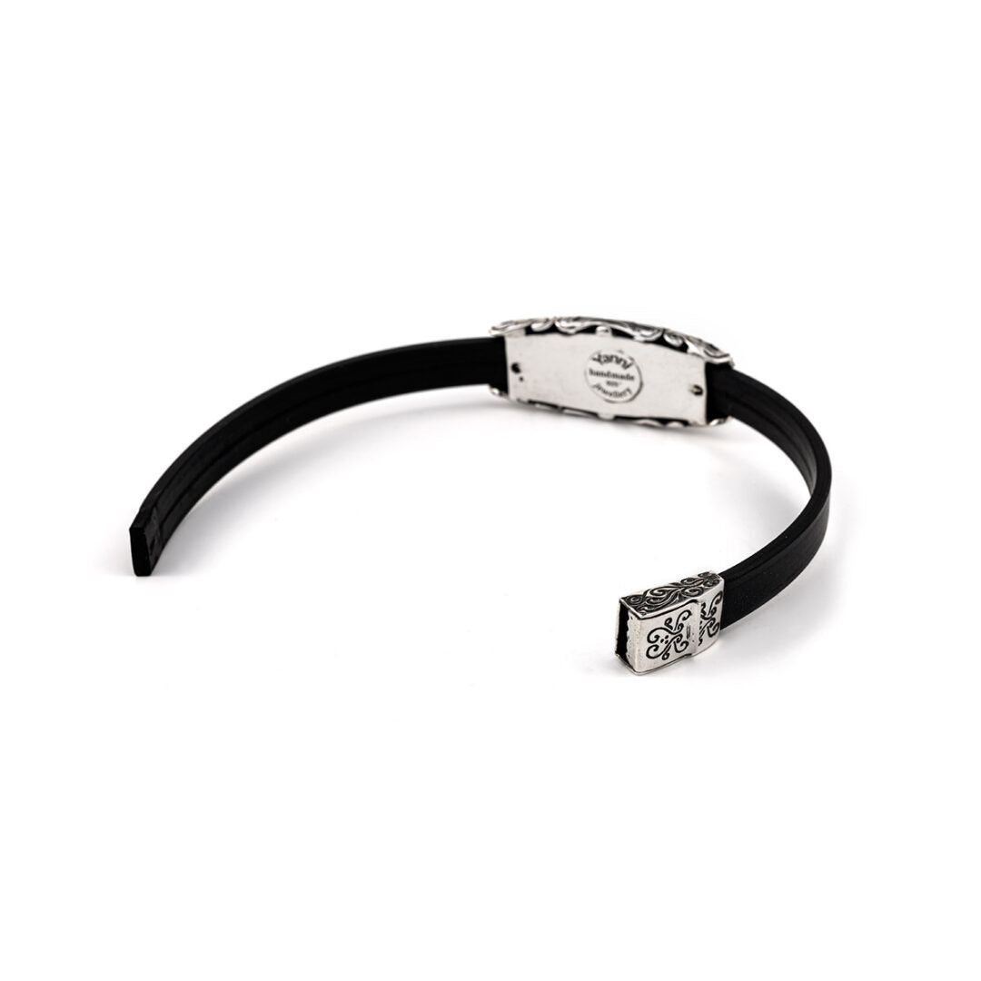 Βυζαντινό Βραχιόλι Floral Ασήμι 925 - Yianni Jewelry