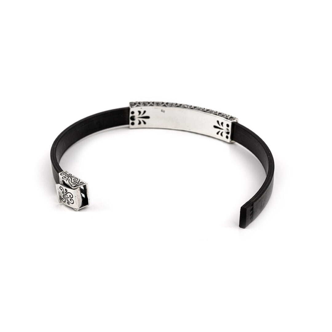 Byzantine Floral Bracelet – Sterling Silver Yianni Jewelry