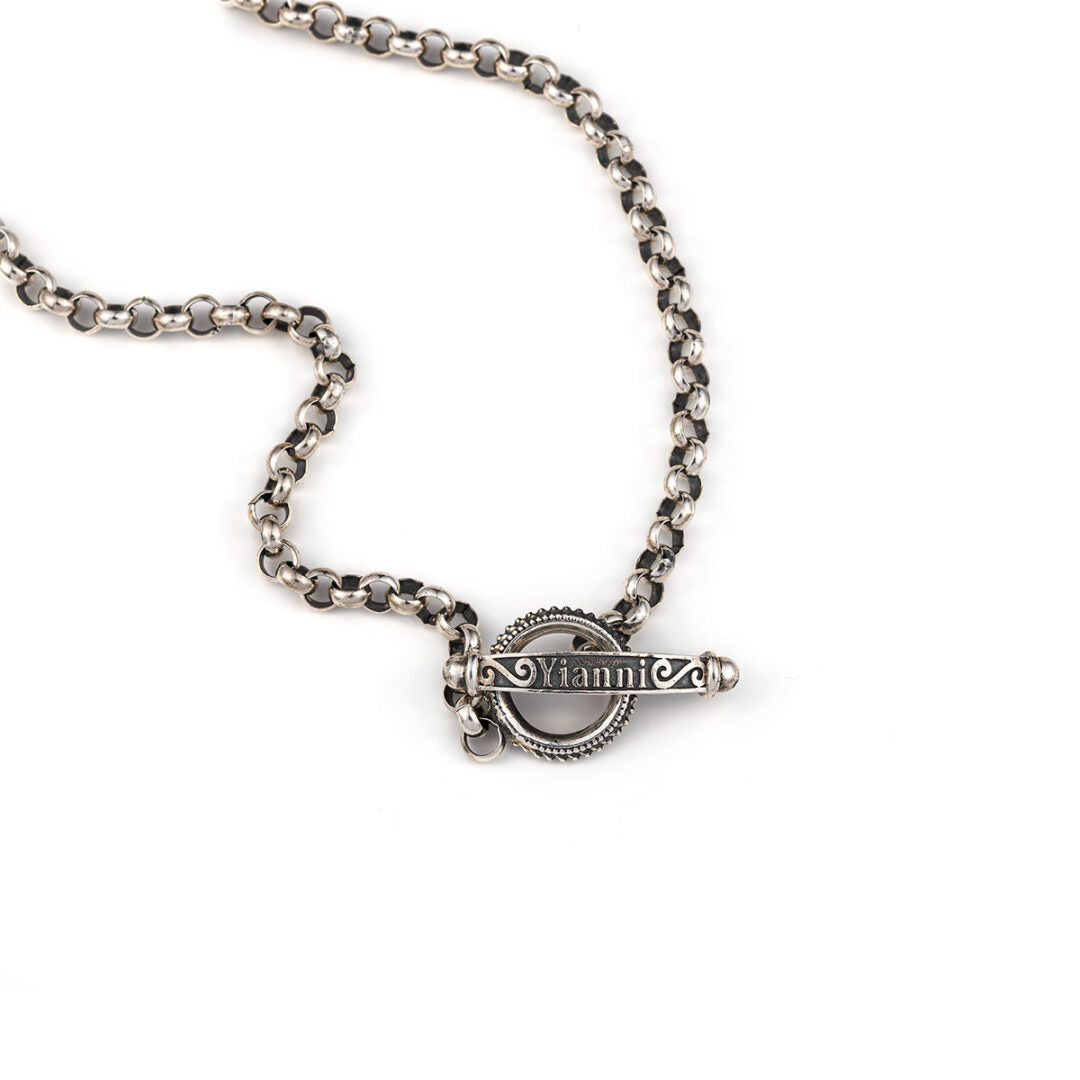 Evil Eye Necklace Sterling Silver - Yianni Jewelry