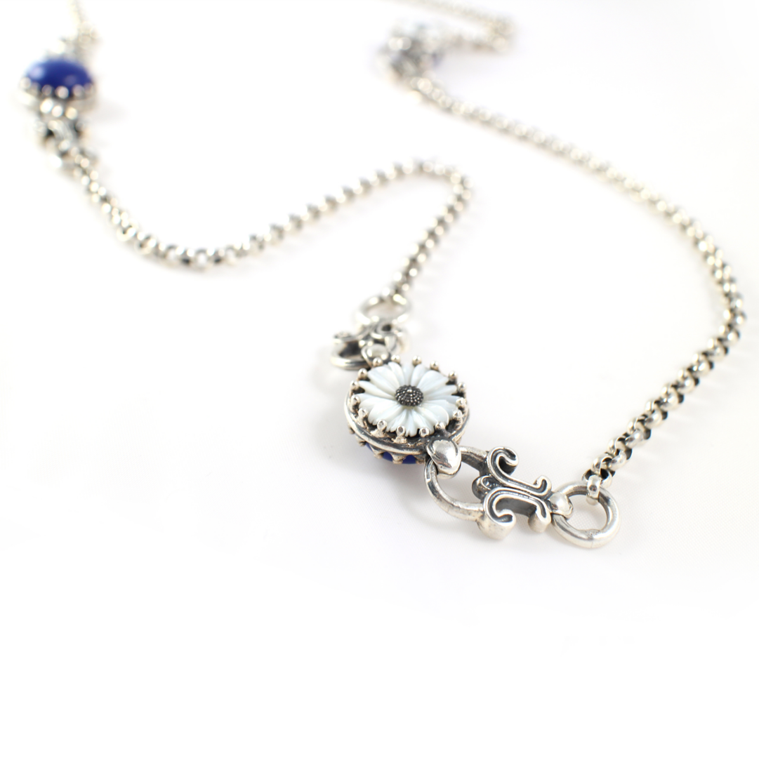 Κολιέ με Λάπις - Yianni Jewelry