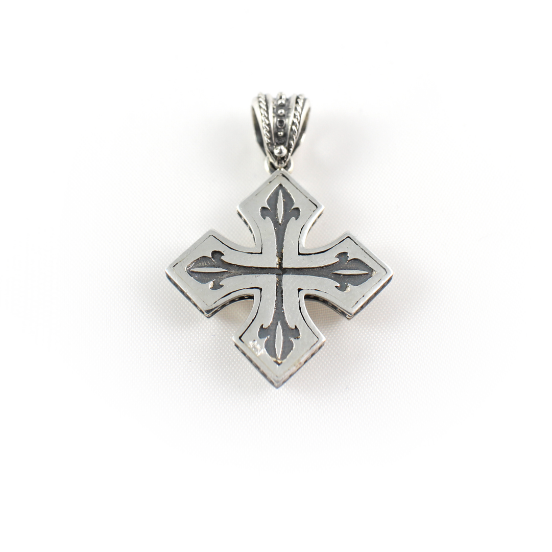Σταυρός με Τυρκουάζ - Yianni Jewelry