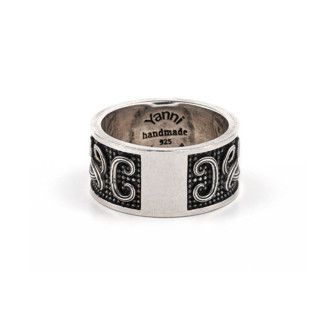 Δαχτυλίδι Βυζαντινό από Ασήμι 925 - Yianni Jewelry