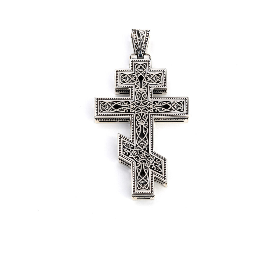 Russian Orthodox Cross Pendant