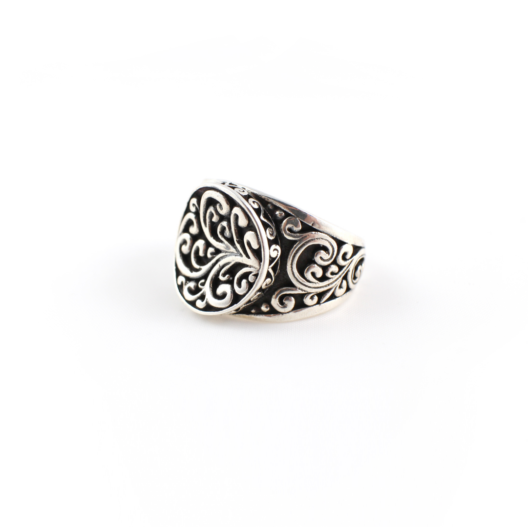 Δαχτυλίδι Βυζαντινό από Ασήμι 925 - Yianni Jewelry