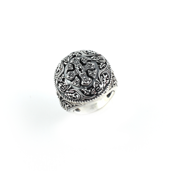 Sterling Silver Cross Ring