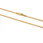 14K Gold Anchor Chain