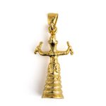 Snake Goddess Pendant - Image 3
