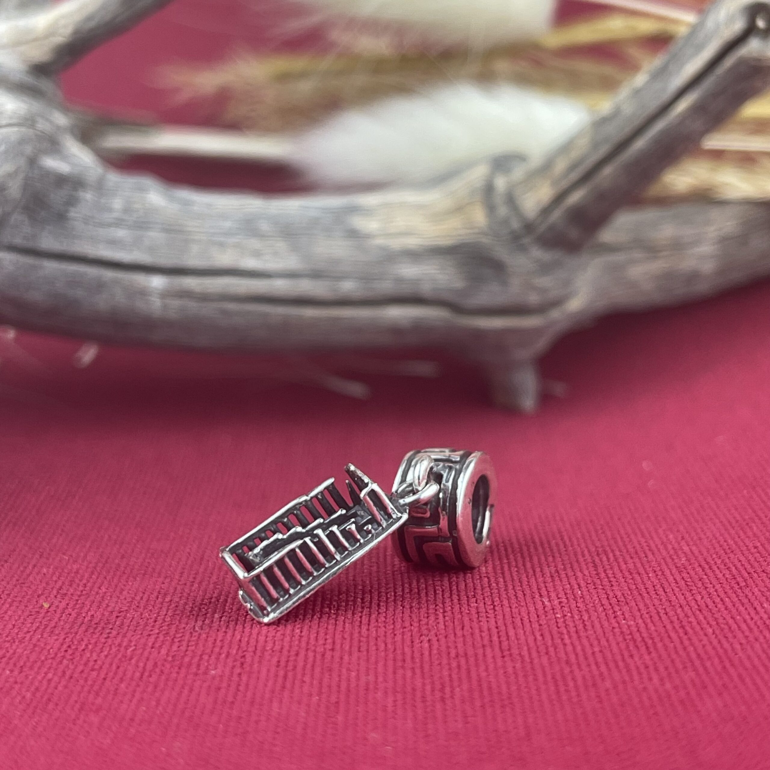 Greek Charm for Pandora bracelet – Sterling Silver - GREEK ROOTS
