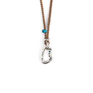 Babylonia Necklace Renaissance Brown - 925 Sterling Silver