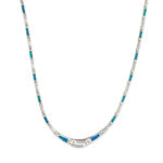 Κολιέ Μαίανδρος - Όπαλ και Ασήμι 925 - Image 3