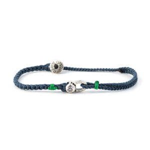 Babylonia Bracelet Strong Soul Blue Jean - Sterling Silver