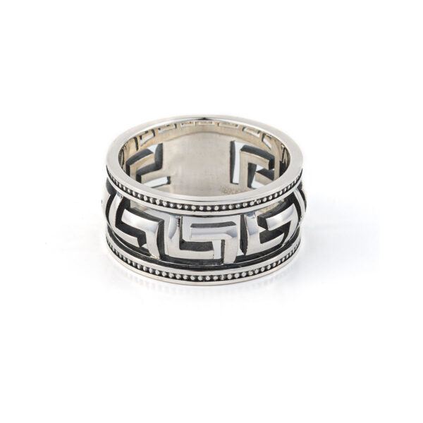 Meander Ring Sterling Silver
