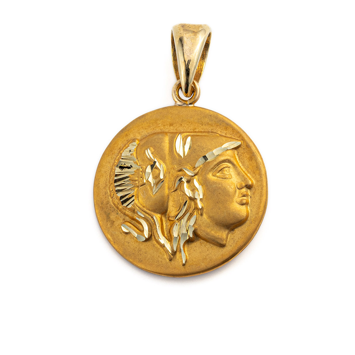 300 BC Greece Pegasus Athena Stater Necklace