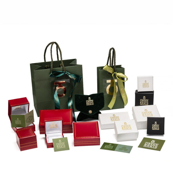 packaging jewelry Greek Roots