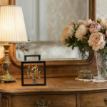 Διακοσμητικό Ξύλινο Κάδρο 30X30cm – Δέντρο Ελιάς Ορείχαλκος - Image 2