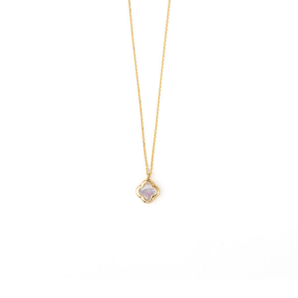 Four Leaf Clover Necklace - 14K Gold